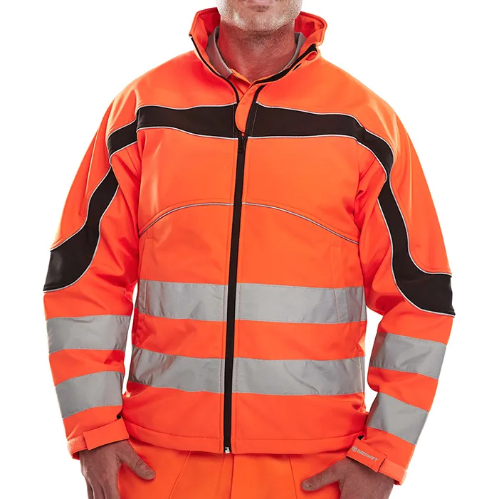 Beeswift Eton Hi-Vis Soft Shell Jacket